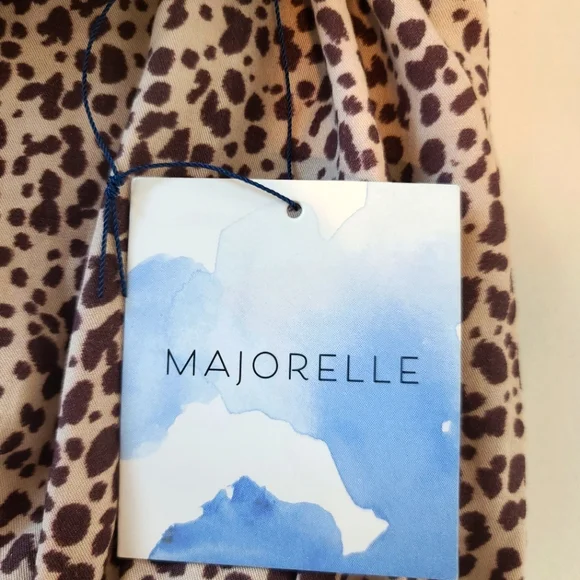 Majorelle Revolve Bridge Romper Zahara Leo Print - Picture 9 of 12